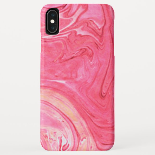 Swirly Pink Design Case-Mate iPhone Case (Back)
