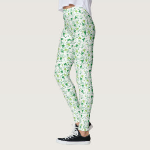 Swirly Shamrock Leggings