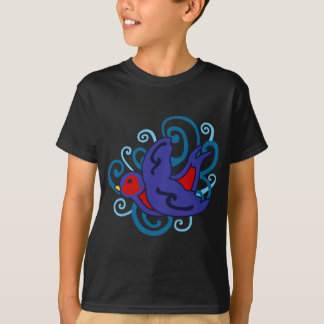 Swirly Swallow T-Shirt