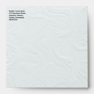 Swirly Texture Paper Look Envelope
