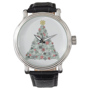 Swirly Tree Decorated Watch