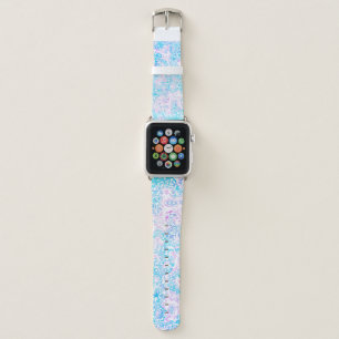 Swirly Trippy Groovy Hippie Boho Funky Marble Apple Watch Band