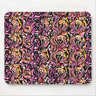 Swirly Whirls Mouse Pad