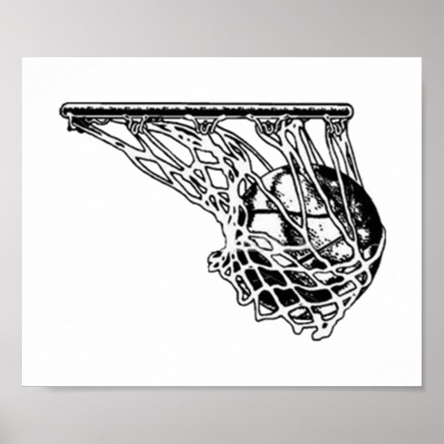 Swish Basketball Poster (Front)