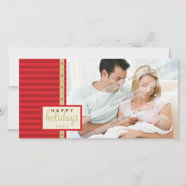 SWISH HOLIDAY PHOTOCARD :: signpost 1L Card (Front)