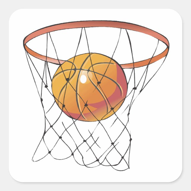 Swish Square Sticker (Front)