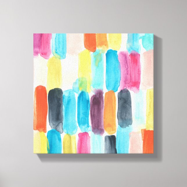 Swish Swatch I Canvas Print (Front)