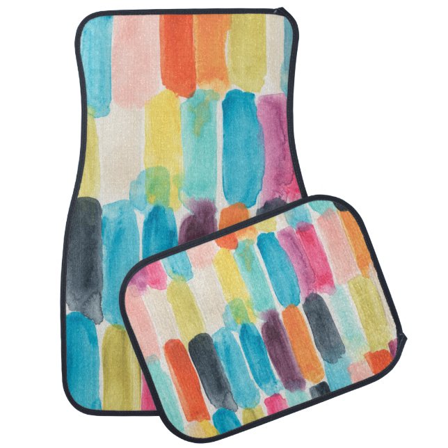 Swish Swatch I Car Floor Mat (Set)