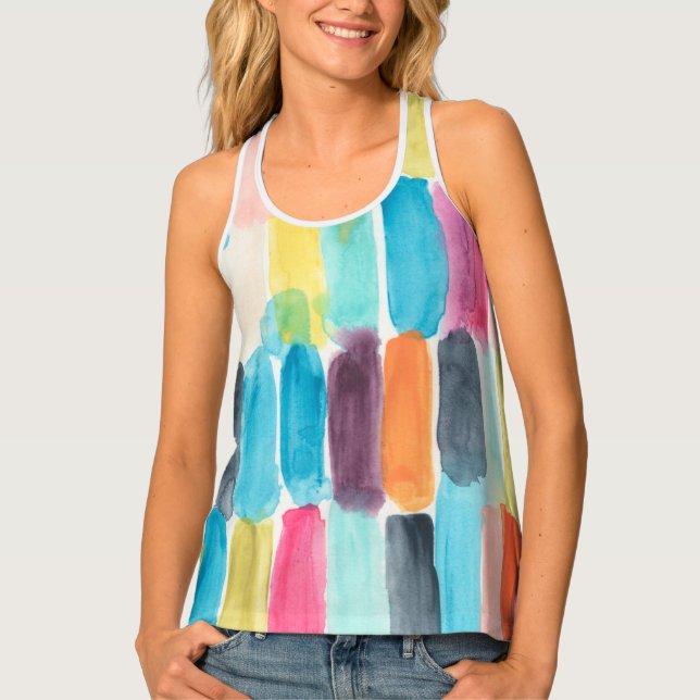 Swish Swatch I Tank Top (Front)