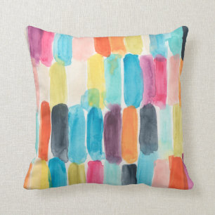 Swish Swatch I Throw Pillow