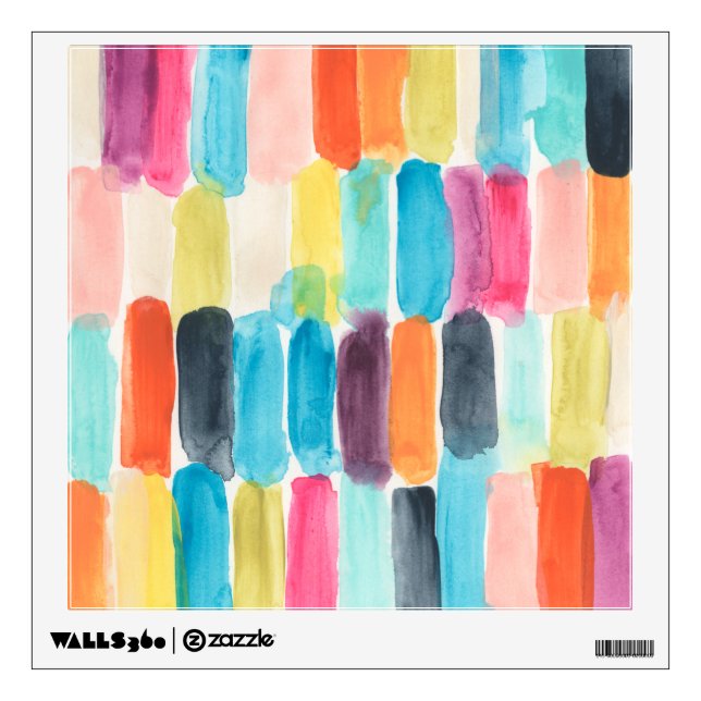 Swish Swatch I Wall Decal (Front)