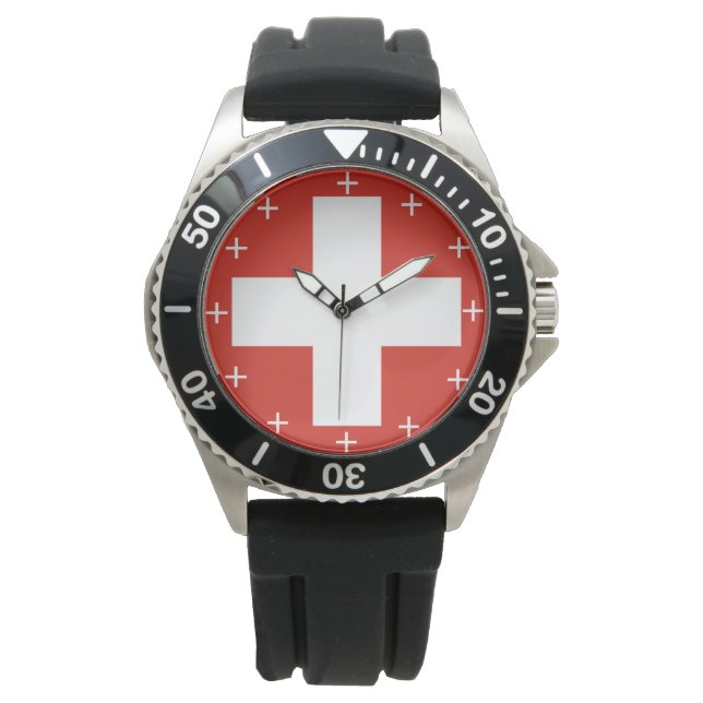 Swiss Air Force Roundel Custom Watch (Front)