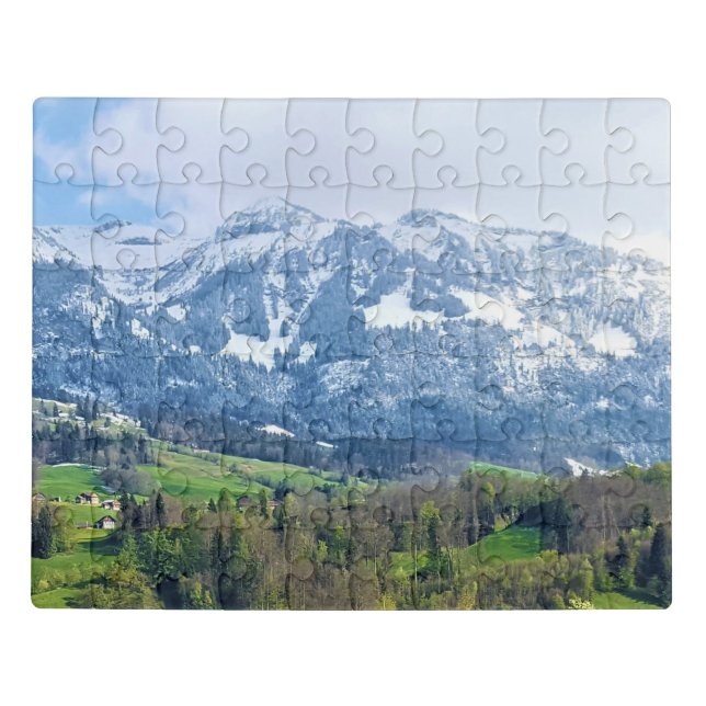 Swiss Alps Jigsaw Puzzle (Puzzle Horizontal)