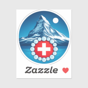 Swiss Alps - Matterhorn Sticker