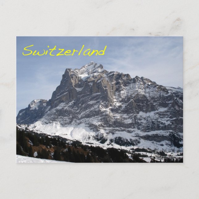 Swiss Alps Postcard (Front)