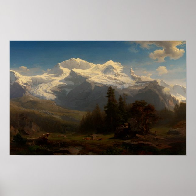 Swiss Alps Poster (Front)