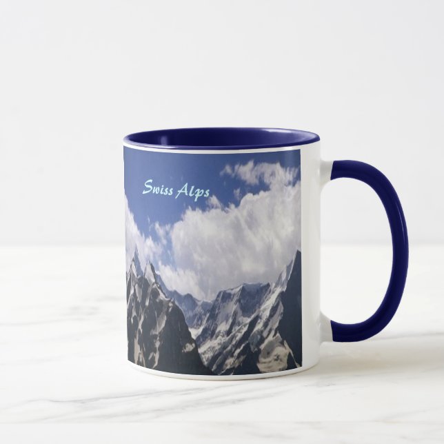 Swiss-Alps ringer mug (Right)