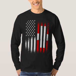 Swiss American Heritage Month Switzerland Patriot  T-Shirt