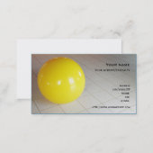 "Swiss ball" business card (Front/Back)