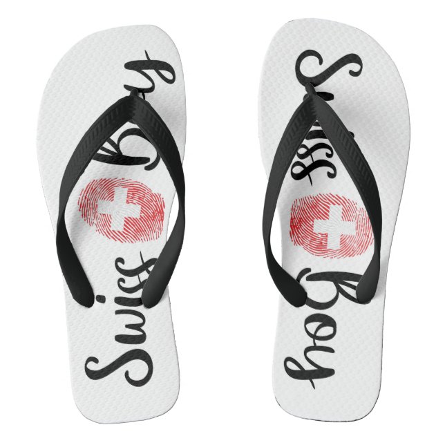 Swiss Boy Flip Flops (Footbed)