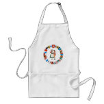 Swiss Cantons And Costumed Dancers Adult Apron at Zazzle