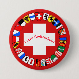 Swiss cantons and flag button