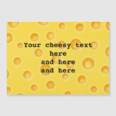 Swiss Cheese Cheezy Texture Pattern (Front)
