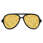 Swiss Cheese Cheezy Texture Pattern Aviator Sunglasses at Zazzle