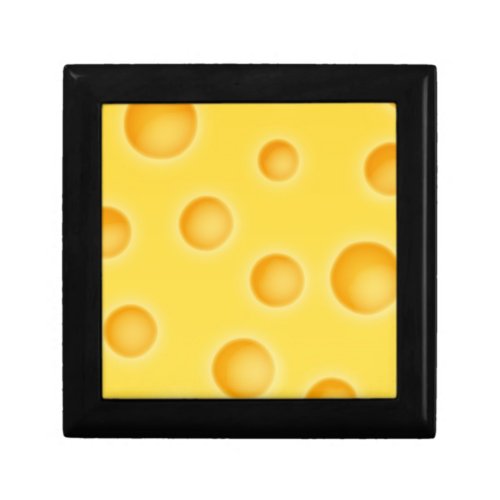 Swiss Cheese Cheezy Texture Pattern Gift Box
