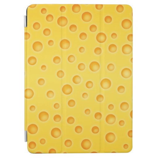 Swiss Cheese Cheezy Texture Pattern iPad Air Cover