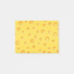 Swiss Cheese Cheezy Texture Pattern Post-it Notes