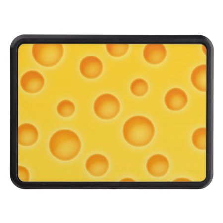 Swiss Cheese Cheezy Texture Pattern Tow Hitch Cover