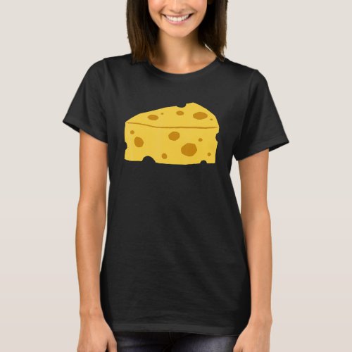Swiss Cheese  I Love Cheese  Gouda Cheddar Mozzare T_Shirt