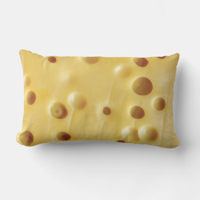 swiss cheese lumbar pillow (Front)
