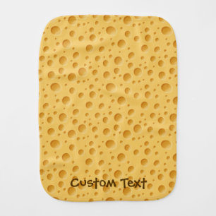 Swiss Cheese Pattern Baby Burp Cloth