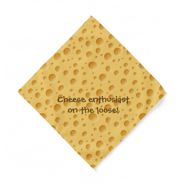 Swiss Cheese Pattern Bandana (Front)
