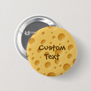 Swiss Cheese Pattern Button