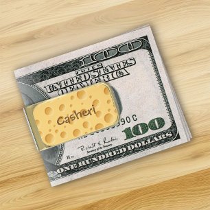 Swiss Cheese Pattern Money Clip