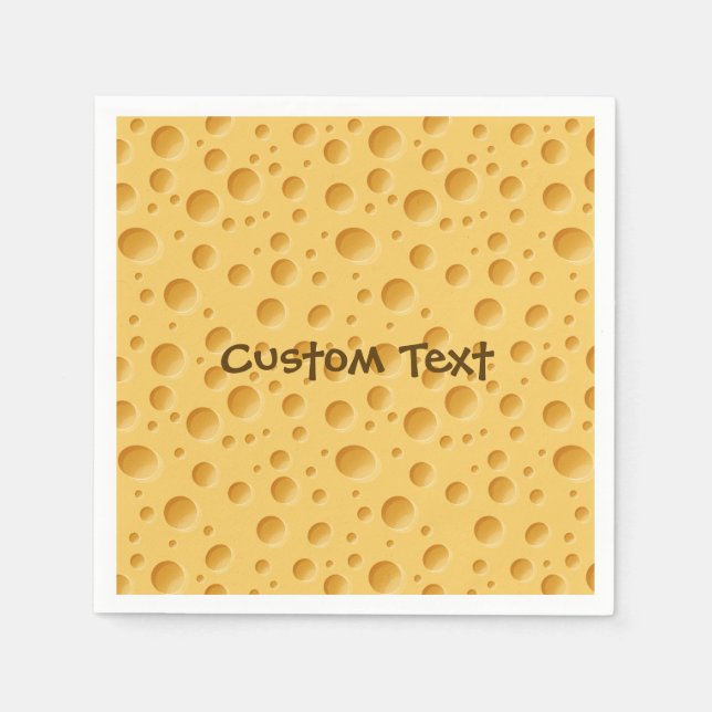 Swiss Cheese Pattern Napkins (Front)