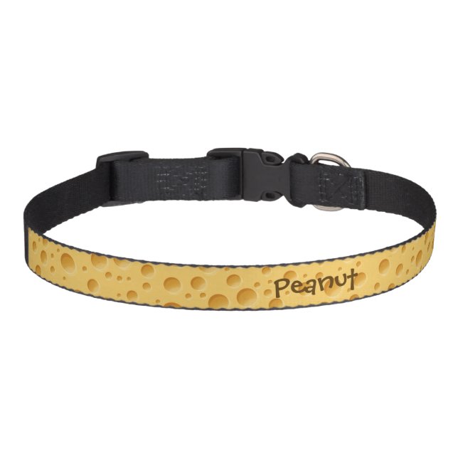 Swiss Cheese Pattern Pet Collar (Front)