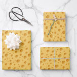 Swiss Cheese Pattern Wrapping Paper Sheets