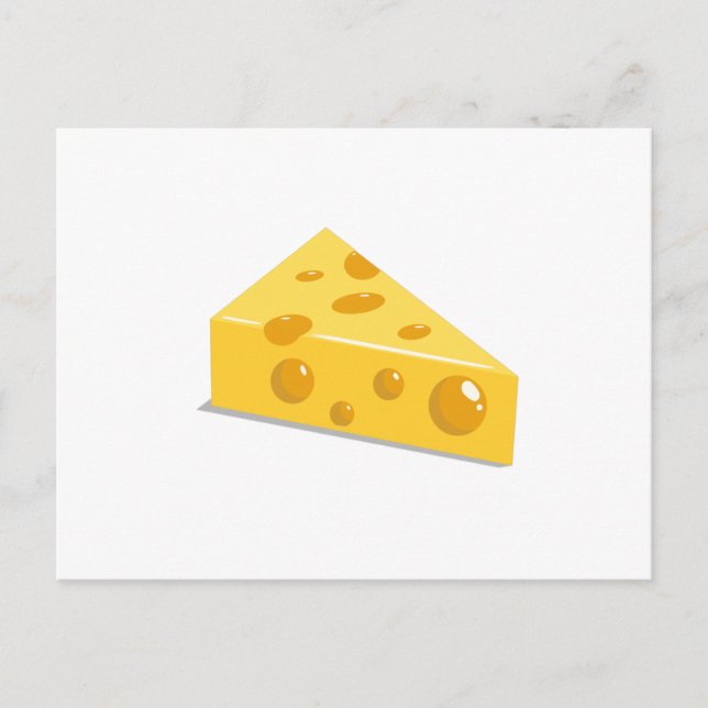 Swiss Cheese Postcard (Front)