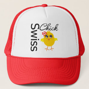 Swiss Chick Trucker Hat