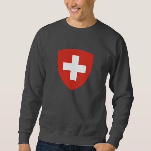 Swiss coat of arms sweatshirt