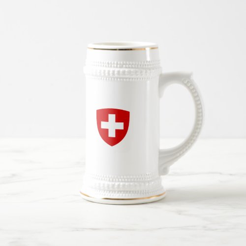 Swiss Coat of Arms _ Switzerland Souvenir Beer Stein