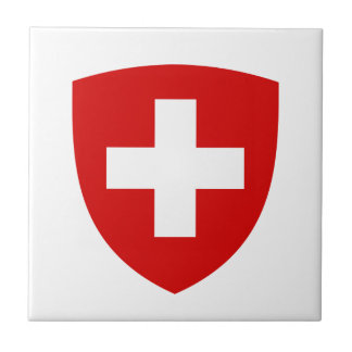 Swiss Coat of Arms - Switzerland Souvenir Tile