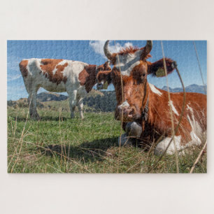 Swiss Cows Jigsaw Puzzle