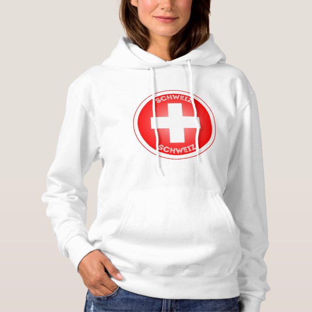 Swiss Cross Schweiz Hoodie (Front)
