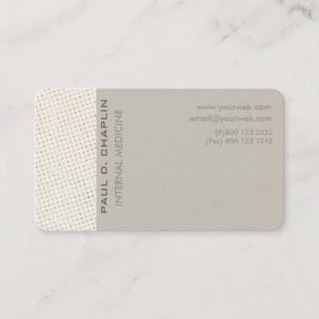 Swiss Dots Minimalistic  Elegant Professional Edgy Business Card by 911business at Zazzle
