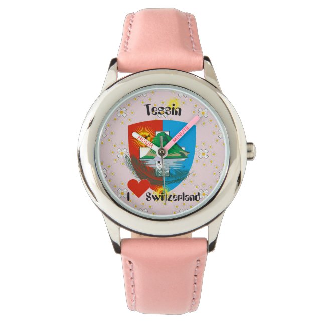 Swiss draft of Ticino in Switzerland Watch (Front)